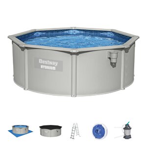 ® 56574 Hydrium™ Çelik Duvarlı Prefabrik Yer Üstü Havuz Seti 3,66 M X 1,22 M