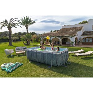 ® 56722 Steel Pro Max™ Above Ground Pool Set 4.12 M X 2.01 M X 1.22 M