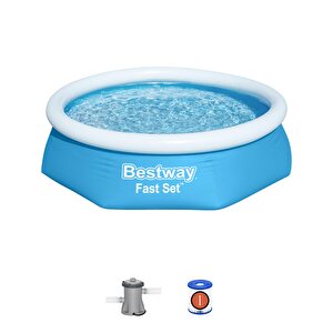 ® 57450 Fast Set™ Çember Şişme Havuz Seti 2.44 M X 61 Cm
