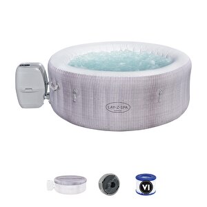 Lay-z-spa® 60003 Cancun Signature Airjet™ Şişme Spa Havuzu, 2-4 Kişilik