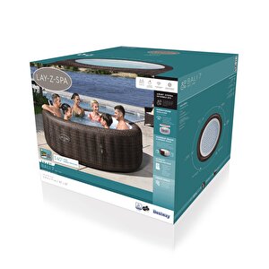 Lay-z-spa® Bali Smart Airjet™ 6001p Enerji Tasarruflu Şişme Spa Havuzu, Mobil Uygulama Kontrollü, 5-7 Kişilik