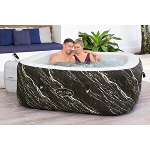 Lay-z-spa® 6001f Hollywood Energy-efficient Luxe Airjet™ Şişme Spa Havuzu, Led Işıklı, 4-6 Kişilik