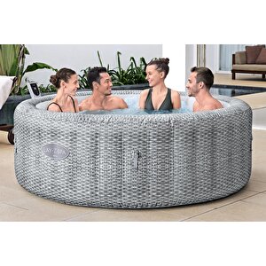 Lay-z-spa® Bali Smart Airjet™ 6001n Enerji Tasarruflu Şişme Spa Havuzu, Mobil Uygulama Kontrollü, 4-6 Kişilik