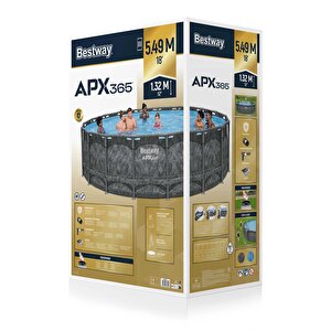 Bestway® Apx 365™ 561kc  Çember Prefabrik Havuz Seti 5,49 M X 1,32 M