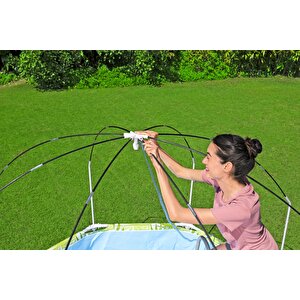 ® 56432 Uv Careful™ Gölgelikli Prefabrik Yer Üstü Çember Havuz