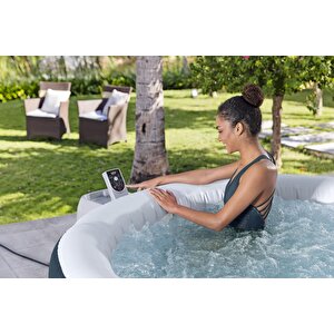 Lay-z-spa® Miami Airjet™ 6001d Enerji Tasarruflu Şişme Spa Havuzu,4-6 Kişilik