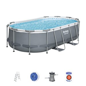 ® 56620 Steel Pro Max™ Prefabrik Yer Üstü Havuz Seti 4,27 M X 2,50 M X 100 Cm
