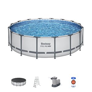 ® 5612z Steel Pro Max™ Prefabrik Yer Üstü Çember Havuz Seti 4,88 M X 1,22 M