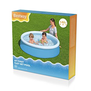 Bestway® 57241 İlk Havuzum - Fast Set™ Şişme Çocuk Havuzu 1,52 M X 38 Cm