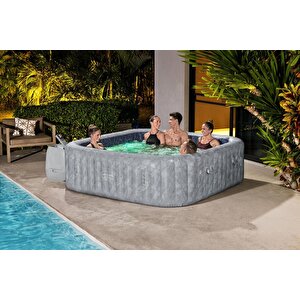 Lay-z-spa® 6001q San Francisco Smart Hydrojet Pro™ Enerji Tasarruflu Şişme Spa Havuzu, Mobil Uygulama Kontrollü, 5-7 Kişilik