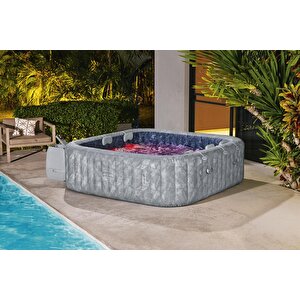 Lay-z-spa® 6001q San Francisco Smart Hydrojet Pro™ Enerji Tasarruflu Şişme Spa Havuzu, Mobil Uygulama Kontrollü, 5-7 Kişilik