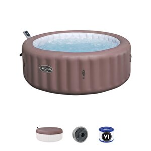 Lay-z-spa® 6001g  Hawaii Smart Airjet™ Enerji Tasarruflu Şişme Spa Havuzu, Mobil Uygulama Kontrollü, 4-6 Kişilik