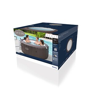 Lay-z-spa® Dominica Smart Hydrojet™ 6001s Enerji Tasarruflu Şişme Spa Havuzu, Mobil Uygulama Kontrollü, 4-6 Kişilik