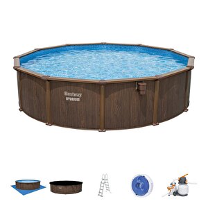 ® 561cs Hydrium™ Çelik Duvarlı Yerüstü Havuz Seti 5,49 M X 1,32 M
