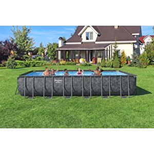 ® Apx 365™ 561kg  Dikdörtgen Prefabrik Havuz Seti 7,32 M X 3,66 M X 1,32 M
