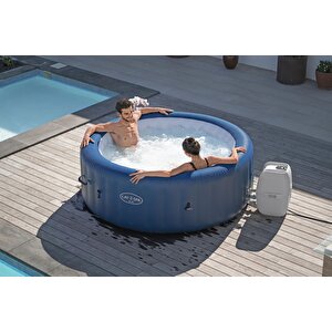 Lay-z-spa® 60029 Milan Smart Airjet Plus™ Şişme Spa Havuzu, Mobil Uygulama Kontrollü, 4-6 Kişilik