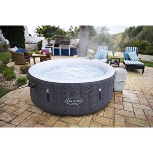 Lay-z-spa® 60035 Havana Smart Signature Airjet™  Şişme Spa Havuzu, Mobil Uygulama Kontrollü, 2-4 Kişilik