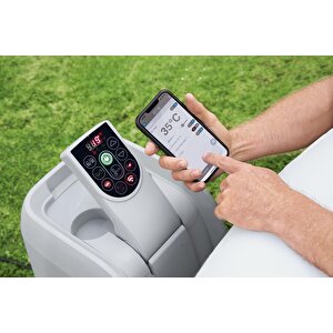 Lay-z-spa® 60035 Havana Smart Signature Airjet™  Şişme Spa Havuzu, Mobil Uygulama Kontrollü, 2-4 Kişilik