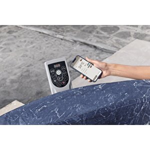 Lay-z-spa® Toronto Smart Airjet™ 6001w Enerji Tasarruflu Şişme Spa Havuzu, Mobil Uygulama Kontrollü, 5-7 Kişilik