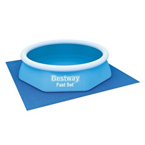 Bestway® 58000 Yer Üstü Havuzlar İçin Koruyucu Zemin Örtüsü 2,44