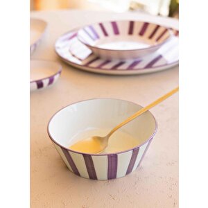 Joy Çorba Kasesi 6lı Set Mor 14 Cm