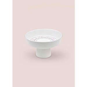 The Mia Spring Ayaklı Meyvelik Pembe 23x14 Cm