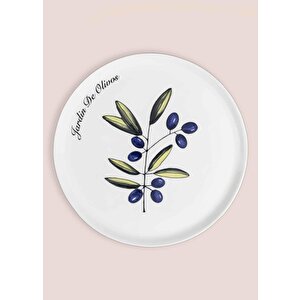 The Mia Olivos Ayaklı Servis Tabağı 10x30 Cm