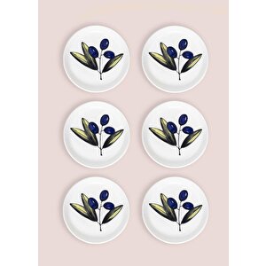 The Mia Olivos Sosluk Çerezlik 6lı Set 10 Cm