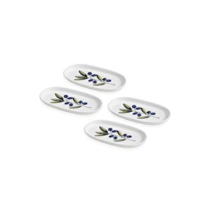 Olivos Oval Servis 4lü 21 Cm