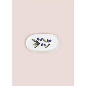 The Mia Olivos Oval Servis 4lü 21 Cm
