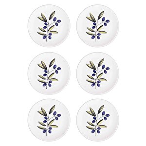 Olivos Servis Tabağı 6lı Set 26 Cm Ovs0003