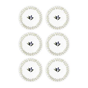 Olivos Pasta Tabağı 6lı Set 19 Cm Ovs0002