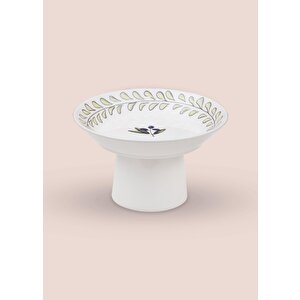 Olivos Ayaklı Servis Tabağı 20 Cm