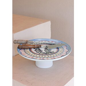 The Mia Spring Ayaklı Pasta Kek Servisi 30 Cm