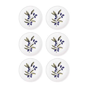 Olivos Pasta Tabağı 6lı Set 19 Cm Ovs0001