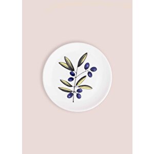 The Mia Olivos Pasta Tabağı 6lı Set 19 Cm Ovs0001