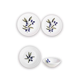 Olivos 6 Kişilik Yemek Takımı 24 Parça Set 1