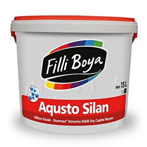 Filli Boya Aqusto Silan Silikonlu Dış Cephe Boyası 15 Lt 3s4