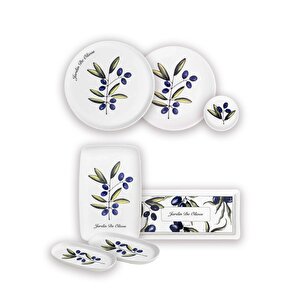 Olivos Kahvaltı Takımı 6 Kişilik 19 Parça Set 1