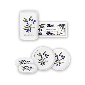 Olivos Kahvaltı Takımı 6 Kişilik 15 Parça Set 1