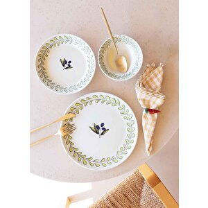 The Mia Olivos 6 Kişilik Yemek Takımı 31 Parça Set 2