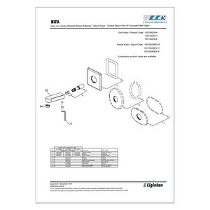 Eca Ankastre Banyo Bataryası Çıkış Ucu (g 1/2")  102159208-k