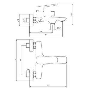 Ar Fine Banyo Bataryası 102102530