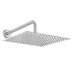 Efes Plus Tepe Duş Başlığı (300x300 Mm) Duvardan Borulu (l=388 Mm) 102145092