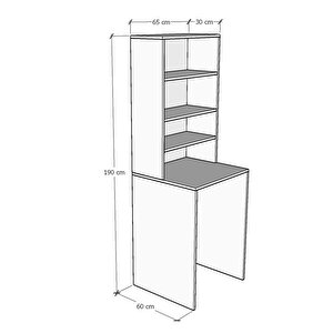 Banyo Dolabı Bd-04 Antrasit
