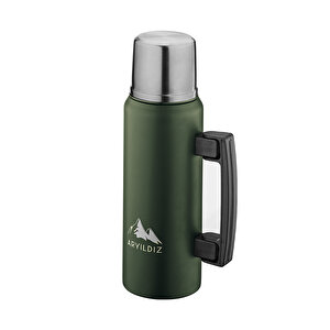 Nature Camp Taşınabilir Termos Yeşil 1 Litre