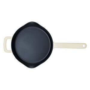 Fissler Moments Collection Cast Demir Döküm Tava Beyaz 26 Cm
