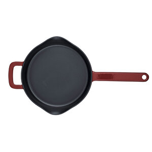 Fissler Moments Collection Cast Demir Döküm Tava Bordo 26 Cm