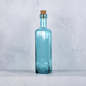 Cuadrada Yağ Şişesi 400 Ml Mavi