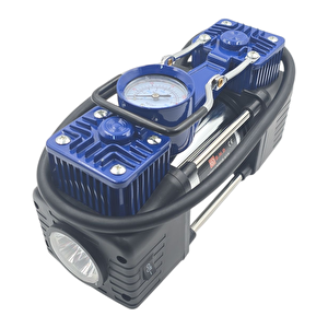 Fixonic B.h.d Bhd00831 Çift Pistonlu 12v Çakmaklık Girişli Kompresör Işıklı